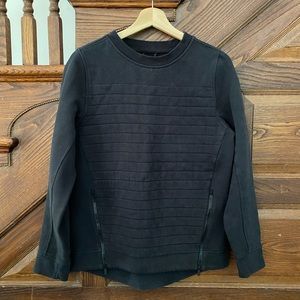 Lululemon black sweater with hidden pockets